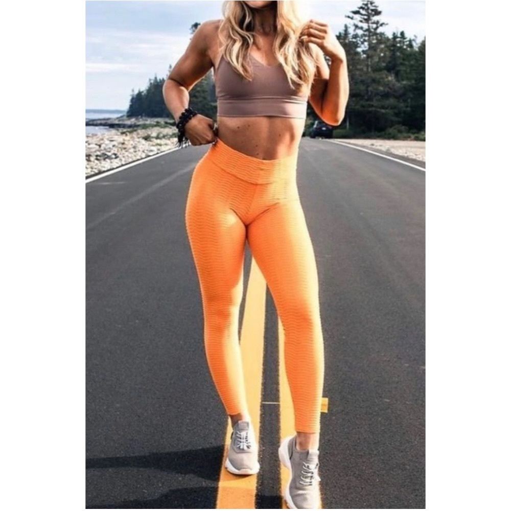 Booty by Brabants Original Leggings in Laranja One Size - Picture 2 of 6
